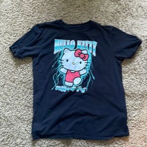 Black Hello Kitty Graphic Tee